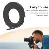 Adjustable Iris Aperture, 1.8 22mm, 11 Blades, Reusable Aluminum Alloy Lens Diaphragm for, Default view 3