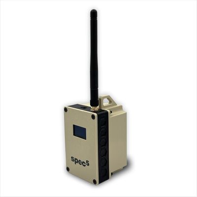 spec5 Desert Sand S5 Beacon Solar Charging LoRa Off-Grid Mesh Communicator with Meshtastic - Fully Flashed Hiking Gear from