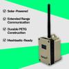 spec5 Desert Sand S5 Beacon Solar Charging LoRa Off-Grid Mesh Communicator with Meshtastic - Fully Flashed Hiking Gear from view 2