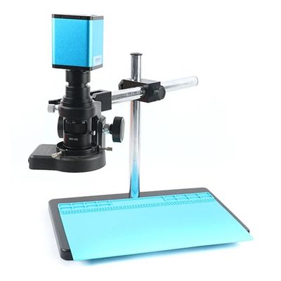 ZTBH Microscope Accessories Kit IMX385 Freely Adjustable Stand HDMI Video Industrial Microscope Camera System Video Recorder 200X Zoom C Mount Lens Microscope Slides (Color : C, Size : Function)