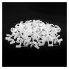 100 Pcs U-Shaped Buckle Cable Clips with Steel Nails 4/5/6/8/10-15mm Wire Fixing Wall Fixation Wire Retainer Network Cable (Color : 100pcs, Size : 12mm) view 4