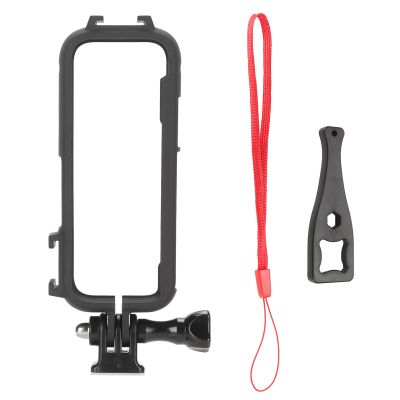 Yanmis Action Camera Frame Cage, ABS Integrated Design, Shockproof Camera Protective Frame Cage for X3 Sports Camera