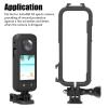 Yanmis Action Camera Frame Cage, ABS Integrated Design, Shockproof Camera Protective Frame Cage for X3 Sports Camera view 3