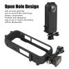 Yanmis Action Camera Frame Cage, ABS Integrated Design, Shockproof Camera Protective Frame Cage for X3 Sports Camera view 4