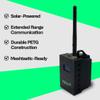 spec5 Black S5 Beacon Solar Charging LoRa Off-Grid Mesh Communicator with Meshtastic - Fully Flashed Hiking Gear from view 2