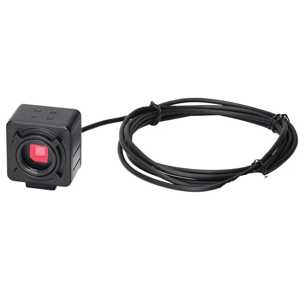 JOEBO Microscope Kit 5MP USB Camera Electronic Digital Eyepiece Microscope Measurement Software Microscope Lens Adapters (Color : 1.5 Meter)