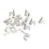 CHATROOM 100pcs 20mm Round Steel Nail Cable Wire Wall Hanging Screw Clips Cable Clips view 1