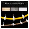 100 Pcs U-Shaped Buckle Cable Clips with Steel Nails 4/5/6/8/10-15mm Wire Fixing Wall Fixation Wire Retainer Network Cable (Color : 100pcs, Size : 5mm) view 3