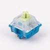 GATERON CM Linear Keyboard Switches, 5 Pin Light Blue 20mm Dual-Stage Spring Factory Pre-lubed 55gf Key Switches for MX Mechanical Keyboard(35PCS) view 2