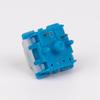 GATERON CM Linear Keyboard Switches, 5 Pin Light Blue 20mm Dual-Stage Spring Factory Pre-lubed 55gf Key Switches for MX Mechanical Keyboard(35PCS) view 4