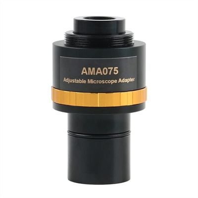 Joebo Microscope Kit 0.5X 0.37X 0.75X Microscope Camera Eyepiece Adapter with 23.2mm Interface &C Mount Screw for Microscope Camera Microscope Lens Adapters (Color : AMA075)