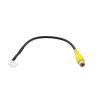 The Lord of the Tools 1PC Reverse Camera RCA Adaptor Compatible with Alpine Halo Head Unit for iLX-F115D iLX-F905D Replacement Part KWE-CAM1D Adapter 18cm view 1