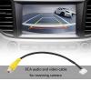 The Lord of the Tools 1PC Reverse Camera RCA Adaptor Compatible with Alpine Halo Head Unit for iLX-F115D iLX-F905D Replacement Part KWE-CAM1D Adapter 18cm view 2