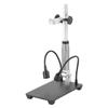 Microscope Accessories Kit 48MP 4K 2K USB HDMI VGA Digital Video Microscope Camera + Bracket Stand Touch LED Spotlight + 260X Soldering Phone Repair Tools Microscope Slides ( Color : 48MP 2K4K VGA HDM view 3