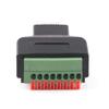 Mendouconert 2PCS RJ45 Male Connector Toolless Free Tool Reusable Termination Plugs Shielded Ethernet Field Modular Plug view 4