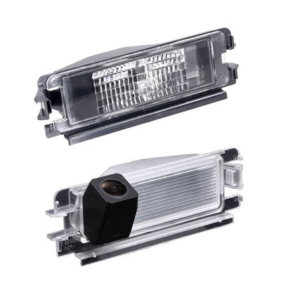 170 Viewing Angle License Plate Rear View Reverse Camera Night Vision IP68 Parking Camera Replacement for Dacia Logan LS Express FS Renault Clio II BB CB(No.8281B)