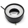 Microscope Kit Microscope Top LED Ring Light Source, Industrial Camera CCD Vision Light Source Inner Diameter 50 mm 96 LED Ring Lamp, Adjustable Brightness Microscope Illumination Microscope Lens Adap view 4