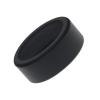 2-Pack Oura Ring Cover - Gen 4/3 Compatible, Anti-Scratch Silicone Protector (Black&Clear, S for 6-10) view 2