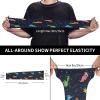 ASYG Cute Dinosaur Sun Protection Arm Sleeves Cooling Animal Arm Sleeve Sports Arm Sleeves for Men & Women view 4
