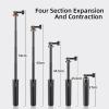DirectNine Basics 51CM Tripod Extension Rod for DJI Pocket 3, Action Camera Extended Selfie Stick Stand 1/4"" Thread Adapter Handheld Pole (51CM Extension Tripod Without Head) view 4