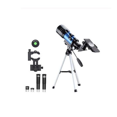 High-Definition Astronomical Telescope, with Tripod Phone Adapter, Monocular Moon, Bird Watching, Adult Astronomy Beginner Gift