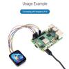 1.69inch Touch Round LCD Display Module 240280 Resolution, IPS Screen 262K Display Color SPI and I2C Communication for Raspberry Pi/Raspberry Pi Pico/ESP32S3/Arduino/STM32 view 3