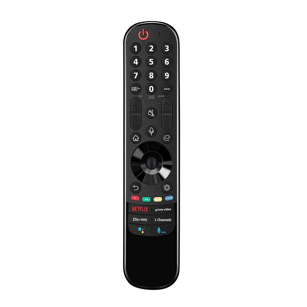 ALLIMITY MR22GA Voice Replacement Remote Control Compatible with LG OLED TV 65QNED80AQA 65QNED80UQA 65QNED85AQA 65QNED85UQA 65QNED90UQA 65QNED99UQA 75QNED80AQA 75QNED80UQA