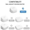 Huafly 2Pcs Screwless Wall Mount Bracket for eero 6+ WiFi, VHB Stick On Holder, Strong Adhesive Holder, No Tools No Drilling No Hole-White (eero 6+ Mount,2Pcs) view 3
