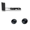 JJC Metal Hand Grip Secure Handle Bracket & Soft Shutter Release Button for Fuji Fujifilm X100V Camera view 1