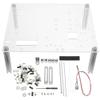 HOMSFOU Open Air Computer Case Chassis Bracket Micro ATX Motherboard Stand Open Frame Pc Testing Base Compact Design view 1