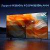 CENMATE HDMI Splitter 1 in 8 Out, 8 Port HDMI Splitter Support 4K@60Hz 4:4:4 8-bit Duplicate/Mirror, HDMI 2.0, 18 Gbps, EDID, HDCP, 3D Video Play view 3