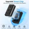 220V to 110V Voltage Converter US to Europe, Universal European Travel Plug Adapter Power Coverter with 2 USB Ports and EU/UK/AU/US International Outlet Adapter view 2