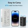 220V to 110V Voltage Converter US to Europe, Universal European Travel Plug Adapter Power Coverter with 2 USB Ports and EU/UK/AU/US International Outlet Adapter view 4