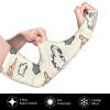 ASYG Cute Cat Arm Sleeves Sun Sports Sleeves Arm Sleeves Cooling Sleeves for Women and Men view 3
