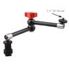 CAMVATE 11 inch Adjustable Magic Arm + 1/4"-20 Male Thread Screw + Super Clamp view 3