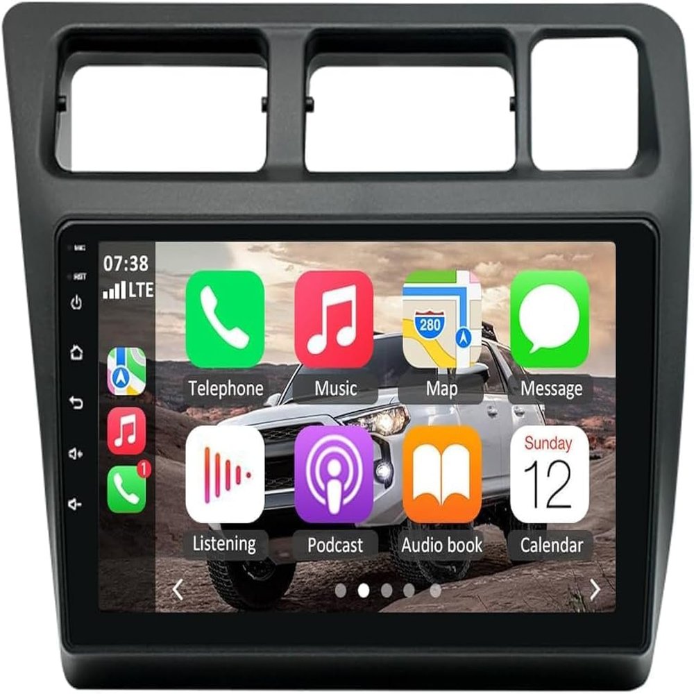 Android 13.0 Double Din Car Stereo for 1991-1997 Toyota Corolla LHD Manual AC 9 Inch HD Touch Screen Car Audio Receiver with GPS Navigation Bluetooth Head Unit Supports Backup Camera 2G+32G