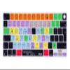 XSKN Ableton Live Shortcuts EU Version Silicone Keyboard Cover Skin for 2022 2023 2024 Apple M2 M3 Chip MacBook Air 13.6 inch (A2681 A3113) 15.3 inch (A2941 A3114) with Touch ID view 1