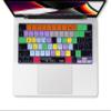 XSKN Ableton Live Shortcuts EU Version Silicone Keyboard Cover Skin for 2022 2023 2024 Apple M2 M3 Chip MacBook Air 13.6 inch (A2681 A3113) 15.3 inch (A2941 A3114) with Touch ID view 2