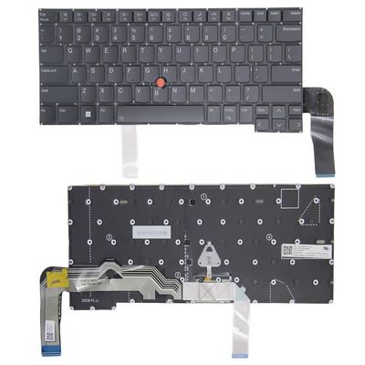 DirectNine Basics New US Black English Backlit Laptop Keyboard (Without palmrest) for Lenovo Thinkpad E14 Gen 5 (Type 21JK, 21JL 21JR, 21JS) Light Backlight