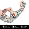ASYG Autism Awareness Sports Cooling Arm Sleeve Autism Sun Protection Arm Sleeves for Men and Women view 3
