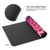 Large Mousepad Gradient Animal Pattern Gaming Mousepad 16 X 35.5 in Waterproof Keyboard Mousepad Mat Laptop Desk Mat with Stitched Edges Non-Slip Desk Writing Pad for Office Home view 3