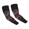 ASYG Funny Cool Red Dragon Cooling Arm Sleeves Sun Protection Unisex for Sports, Cycling, Golf Dragon Sleeves view 1