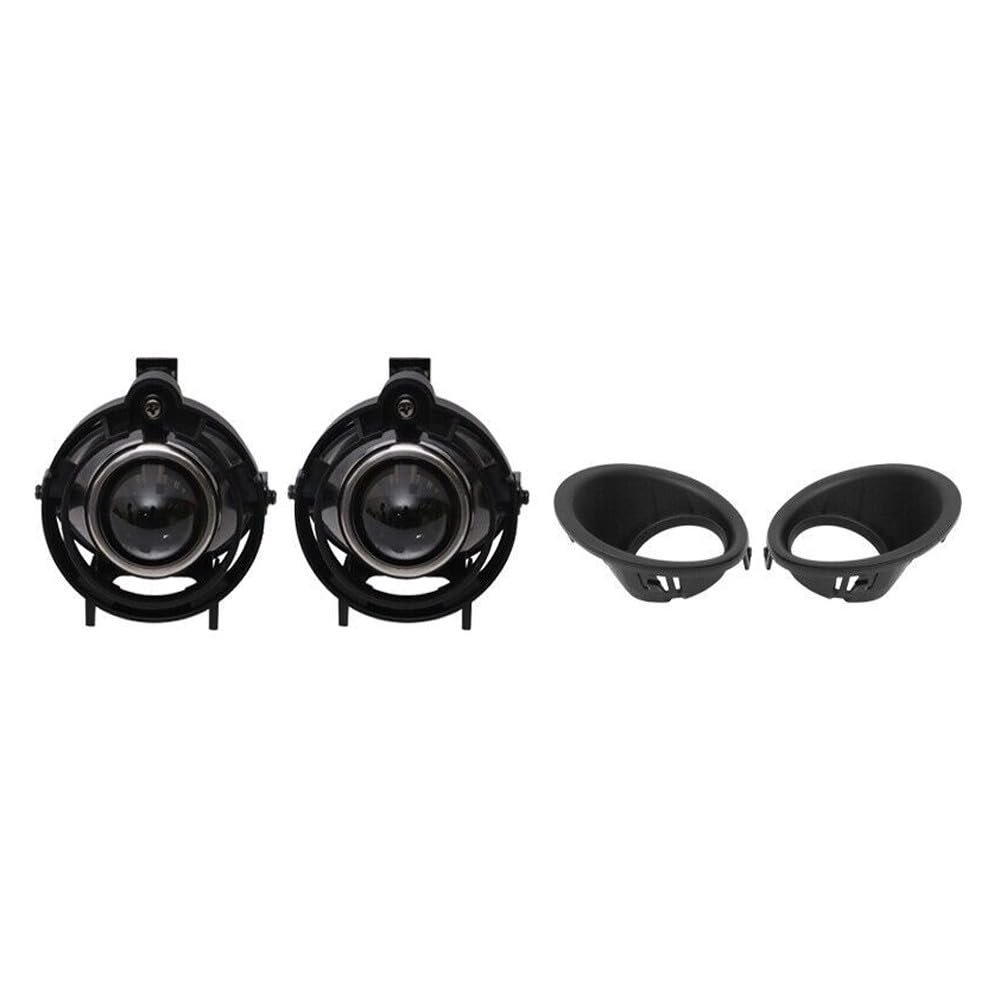 OHGGYQO Front Projector Fog Lamp Foglight LH Clear Lens ABS for Chevy for Camaro LT 2014-2015 Included-Light Bulb 12V 55W-Lighting Technology GM2593157 4CAR-LHF