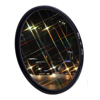 ZGYDNM Star 4 6 8-line Filter Lens for Photography 49mm 52mm 55mm 58mm 62mm 67 72 77 mm for SLR Cameras Optical (Size : 67mm, Color : Star 4X Filter)