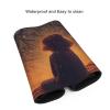 Large Mousepad Girl Looking Up at Night Stars Gaming Mousepad 16 X 35.5 in Waterproof Keyboard Mousepad Mat Laptop Desk Mat with Stitched Edges Non-Slip Desk Writing Pad for Office Home view 4