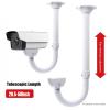 UQISOVI Security Camera Mount Bracket, Telescopic Adjustable Universal Bullet Camera Wall Ceiling Mounting Bracket for CCTV Security Camera, U Type (29.5-59inch) view 3