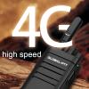 2 pcs global-ptt G5 4G LTE walkie Talkie Long Range Two Way Radio for Adults Work Communication Unlimited Distance Professional 16CH intercom 5000 Miles with yearly SIM (2transparentwithSIM&GPS) view 4
