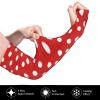 ASYG Red Polka Dots Sun Protection Arm Sleeves Cooling Polka Dots Arm Sleeve Sports Arm Sleeves for Men & Women view 3