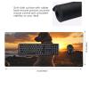 Large Mousepad Dog and Sunset Gaming Mousepad 16 X 35.5 in Waterproof Keyboard Mousepad Mat Laptop Desk Mat with Stitched Edges Non-Slip Desk Writing Pad for Office Home view 2