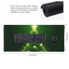 Large Mousepad Xmas Green Tree Gaming Mousepad 16 X 35.5 in Waterproof Keyboard Mousepad Mat Laptop Desk Mat with Stitched Edges Non-Slip Desk Writing Pad for Office Home view 2